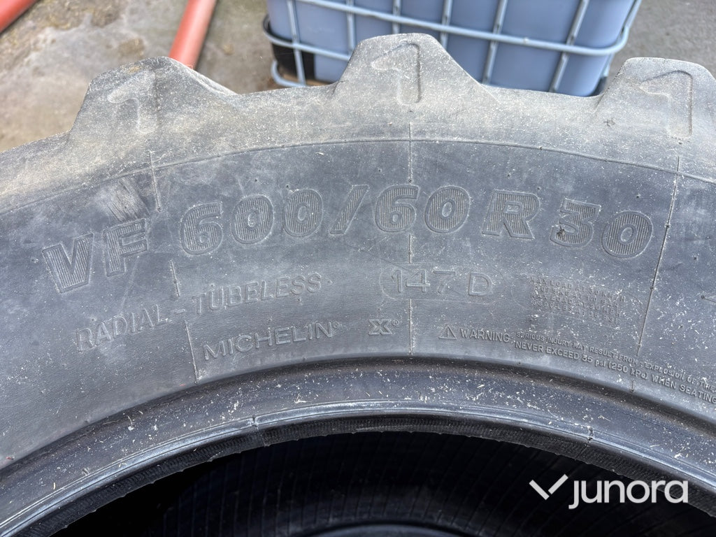 Traktordäck - Michelin Xeobib, Komplett uppsättning