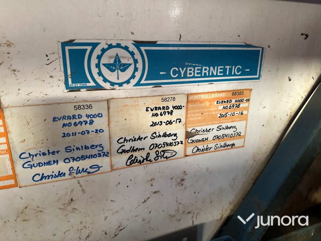 Växtskyddsspruta - Evrard