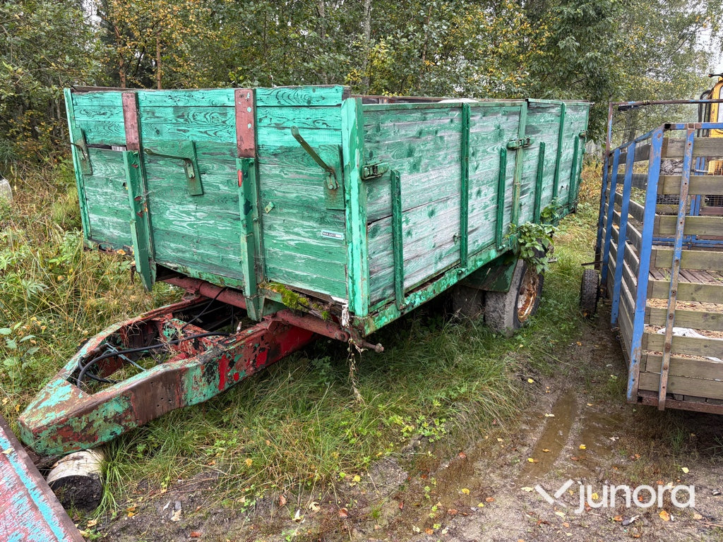 Bromsad tippvagn