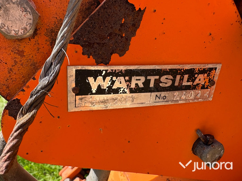 Såmaskin - Wärtsilä PRHL 21F med frölåda