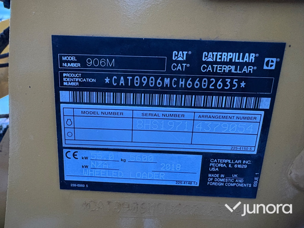 Hjullastare - CAT, 906M