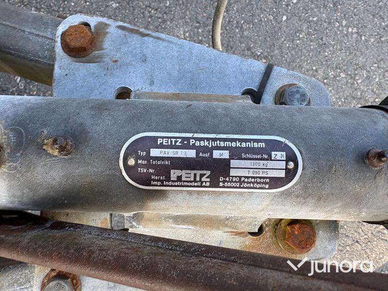 Skåpsläp - Eldon Trailer AL1000