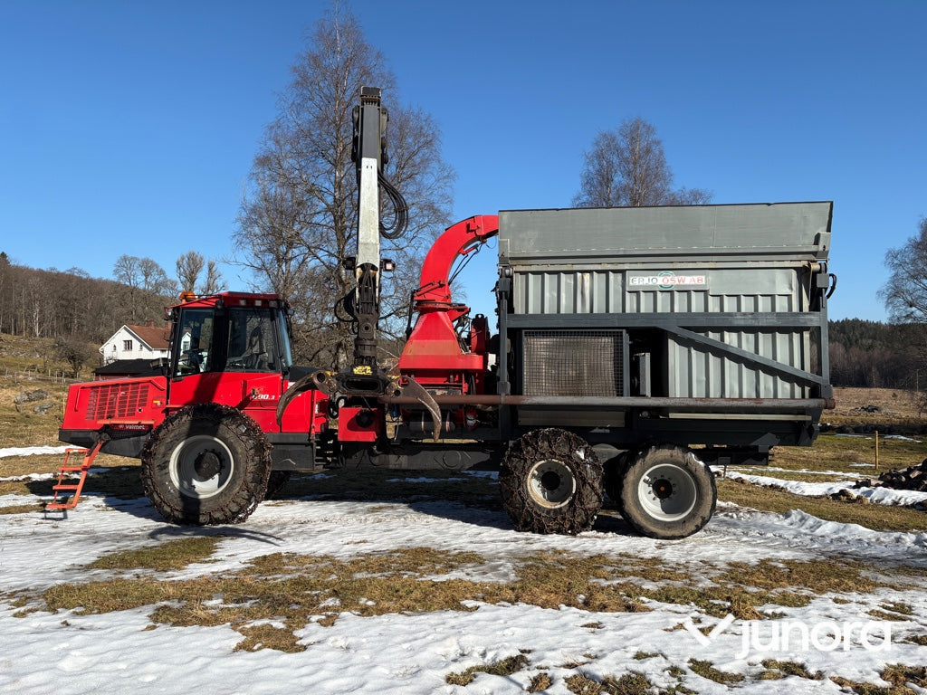Skotare + Flistugg - Valmet, 890.3, Erjo 9/93