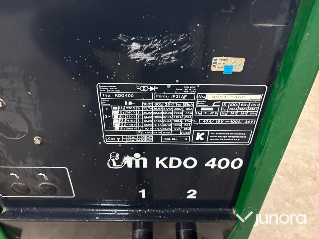 Mig-Svets - Migatronic, KDO 400