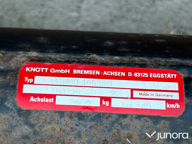 Knott Boggy Axlar 2 st