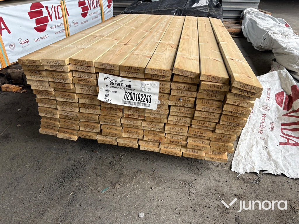 Trallvirke - Setra OrganoWood Select 28x120 mm