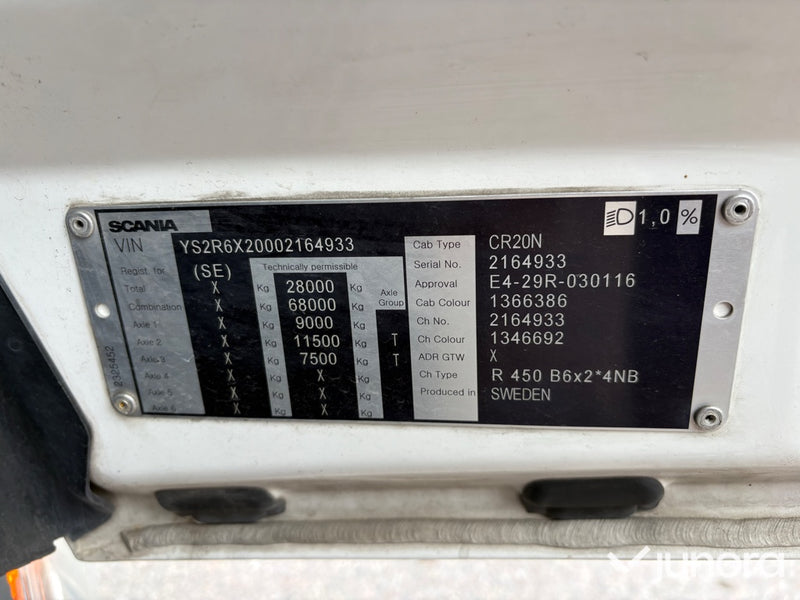 Scania R450 2019 Kyl- och Frysbil, Thermo King