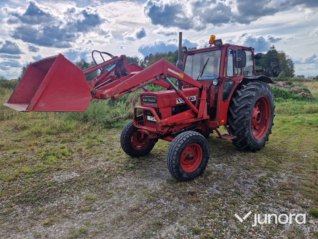 Traktor Volvo BM 600 Med Frontlastare