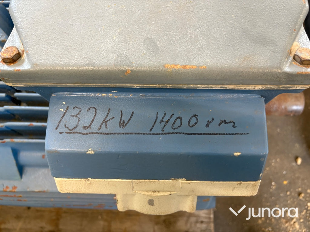 Elmotor – 132 kW, 1400varv