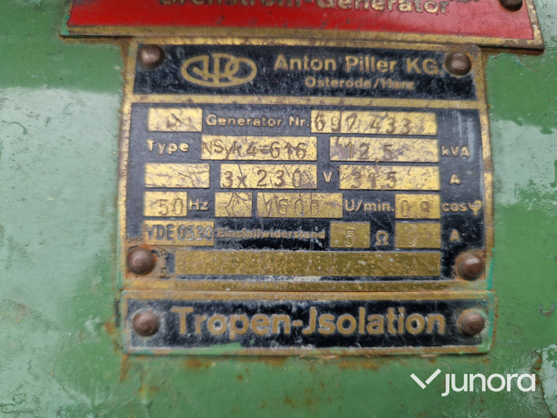 Elverk / Generator Diesel Motor