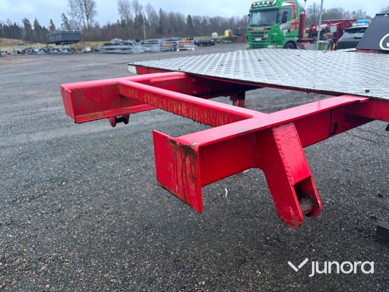 Vändskiva - Laxo, Till Scania, På ram