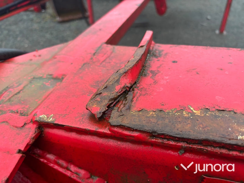 Vändskiva - Laxo, Till Scania, På ram