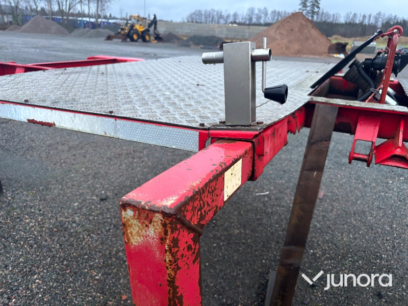 Vändskiva - Laxo, Till Scania, På ram