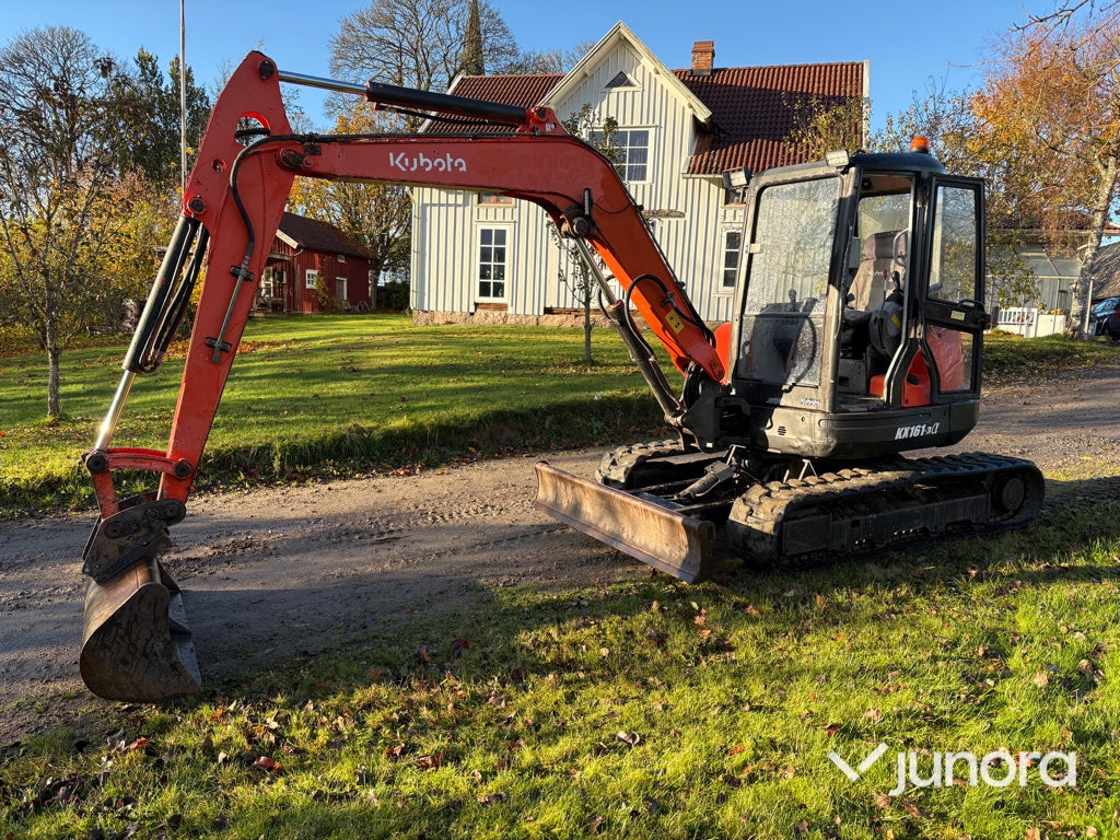 Minigrävare - Kubota KX161-3α