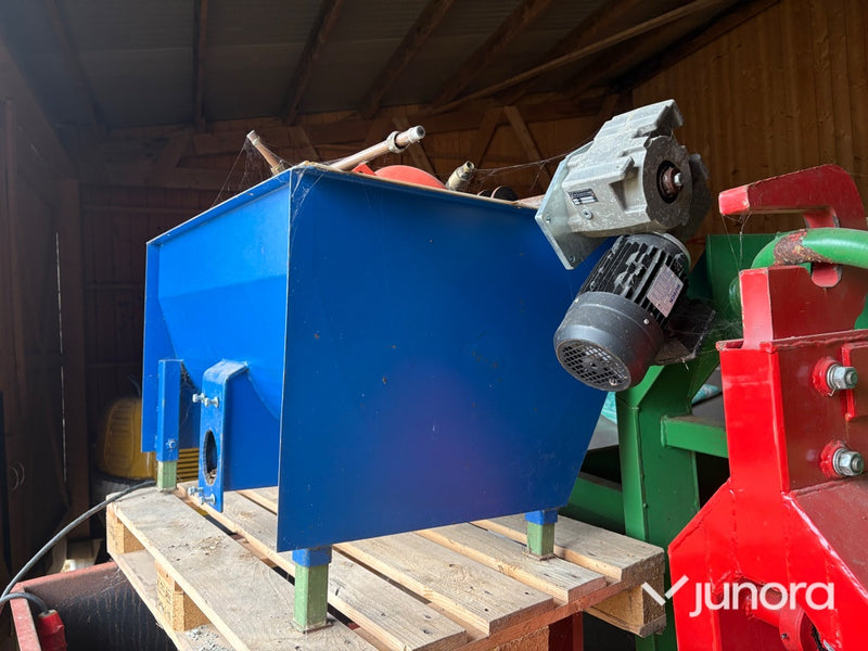 Pelletspanna - Komplett pelletsförråd