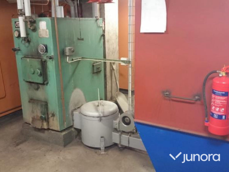 Pelletspanna - Komplett pelletsförråd