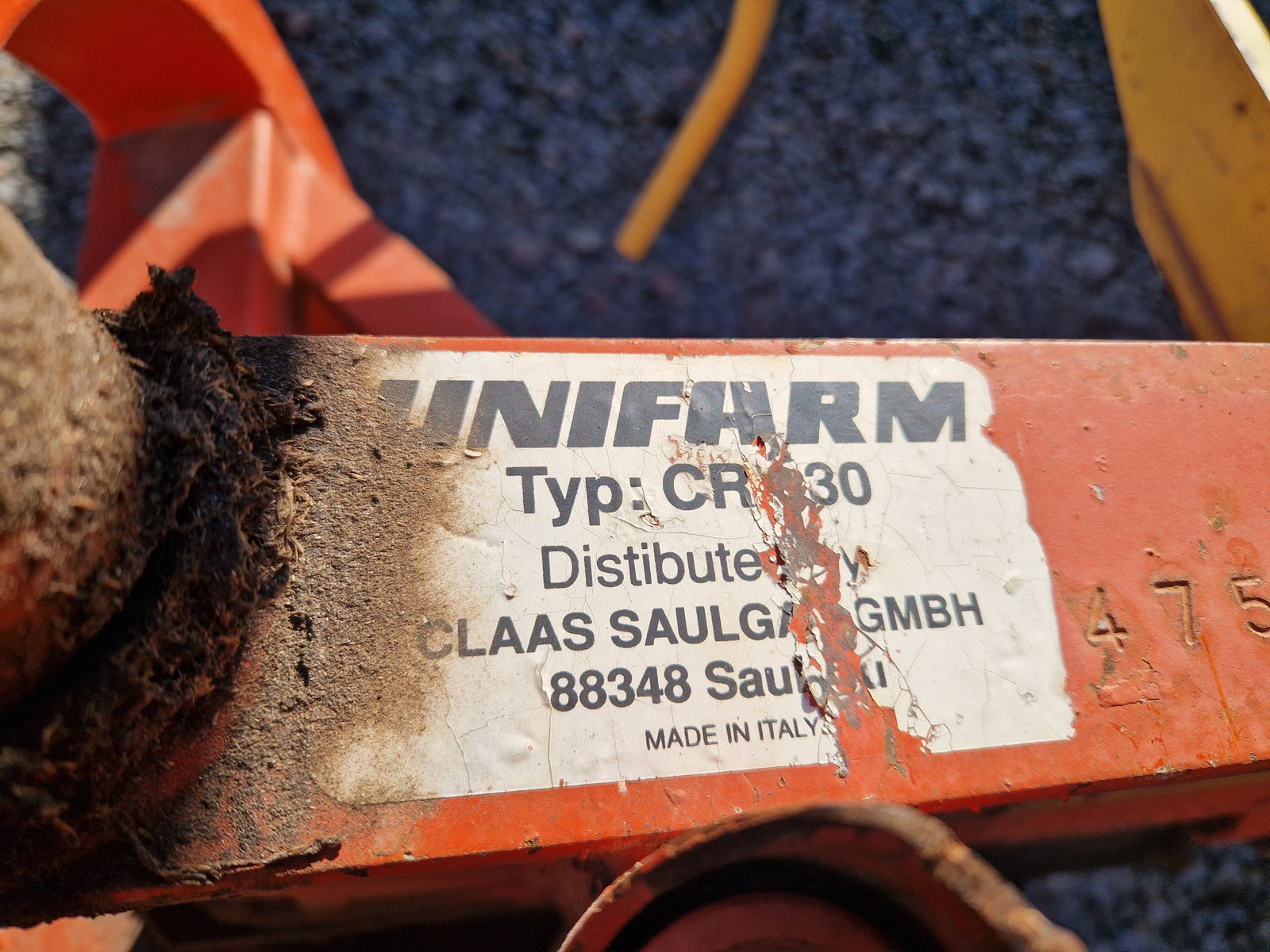 Strängläggare - Unifarm, CR 330
