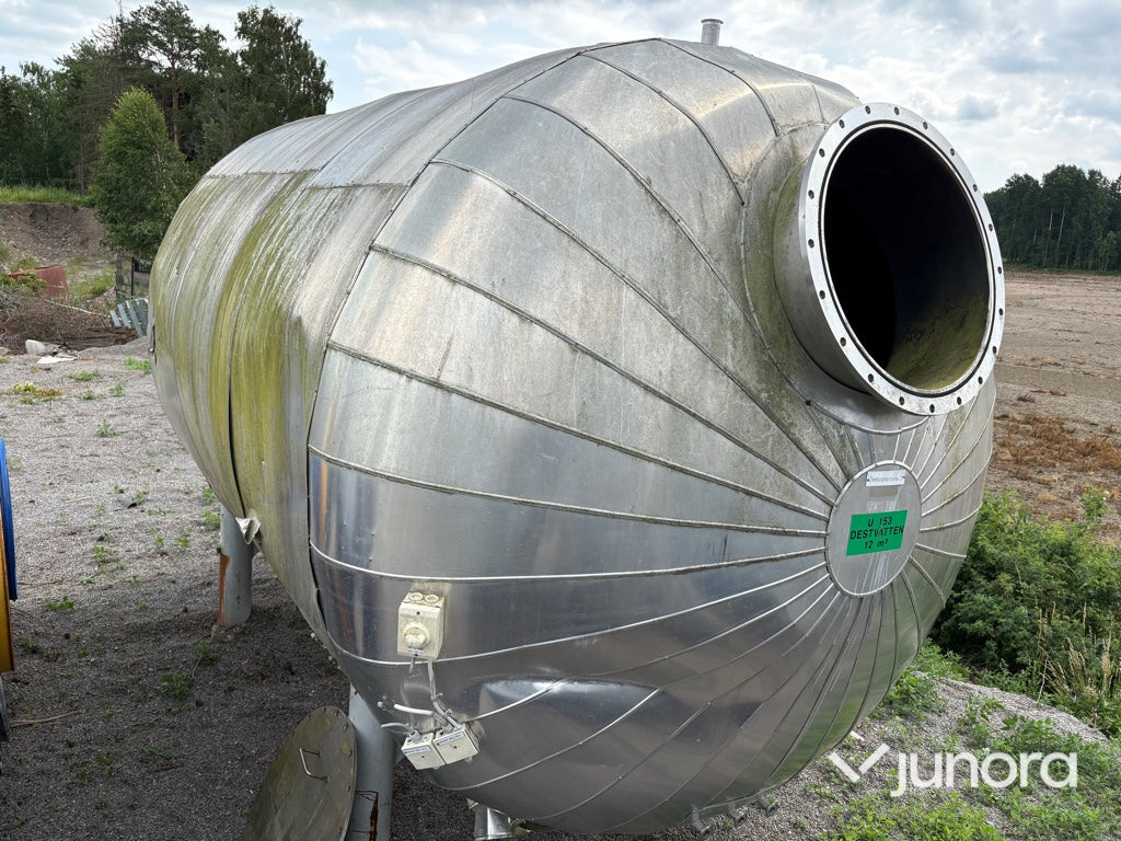 Rostfri tank - Furhoffs Rostfria 12m3