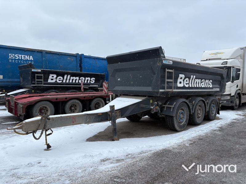 3-axlig tipptrailer – SIGMA BY B.K:S Rock Wheeler 24K