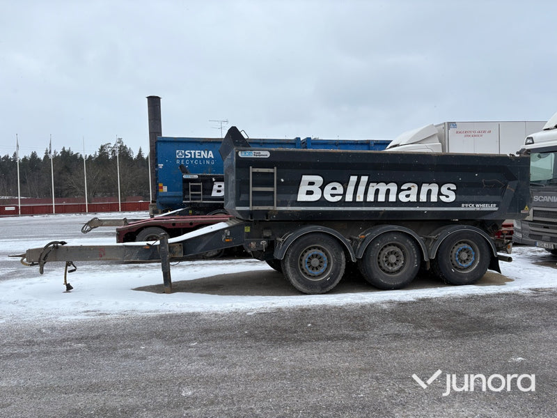 3-axlig tipptrailer – SIGMA BY B.K:S Rock Wheeler 24K