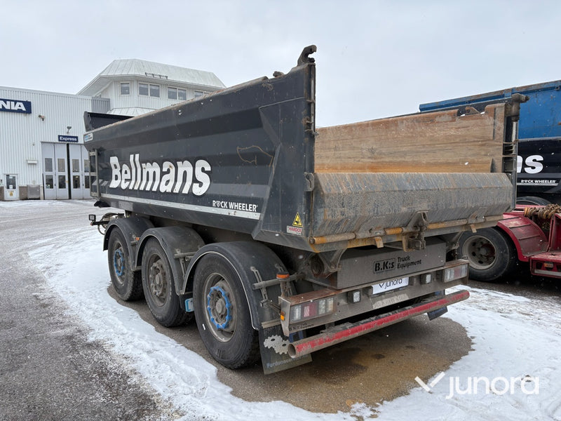 3-axlig tipptrailer – SIGMA BY B.K:S Rock Wheeler 24K