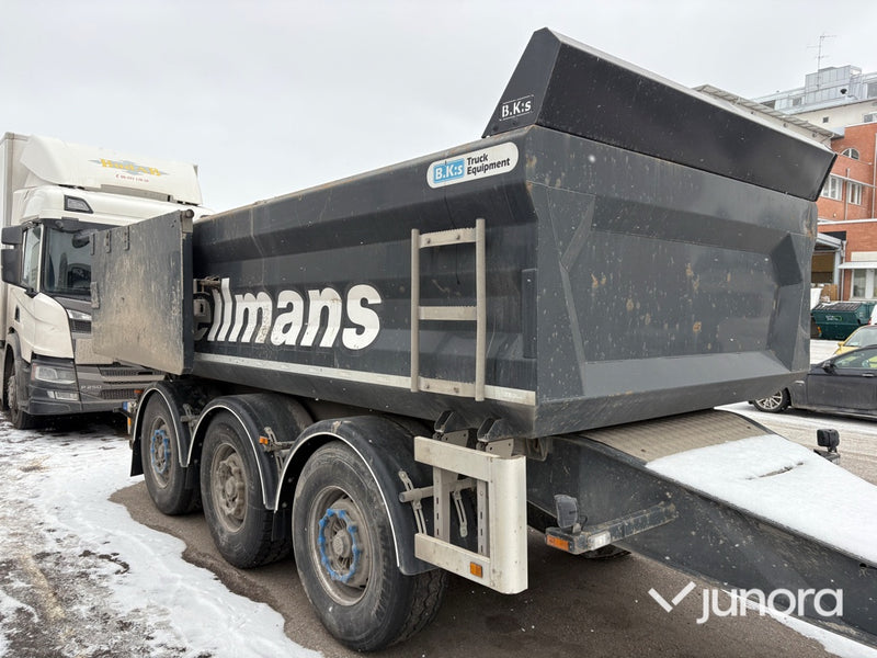 3-axlig tipptrailer – SIGMA BY B.K:S Rock Wheeler 24K