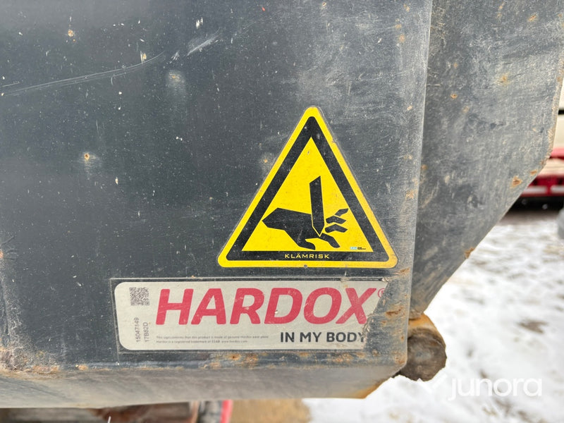 3-axlig tipptrailer – SIGMA BY B.K:S Rock Wheeler 24K