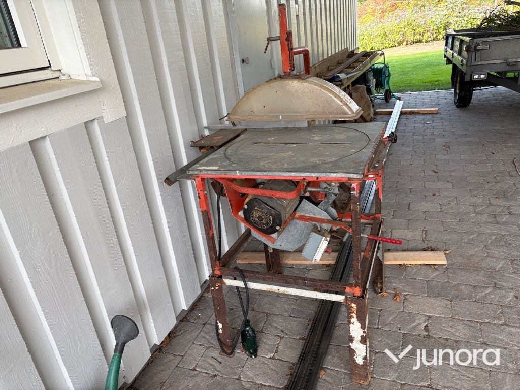 Byggsåg med rullbord Luna Perfect 803