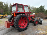 Traktor - Volvo BM T 430, med vikplog