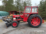 Traktor - Volvo BM T 430, med vikplog