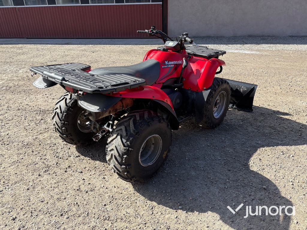 ATV - Kawasaki KVF 400 Med Plog