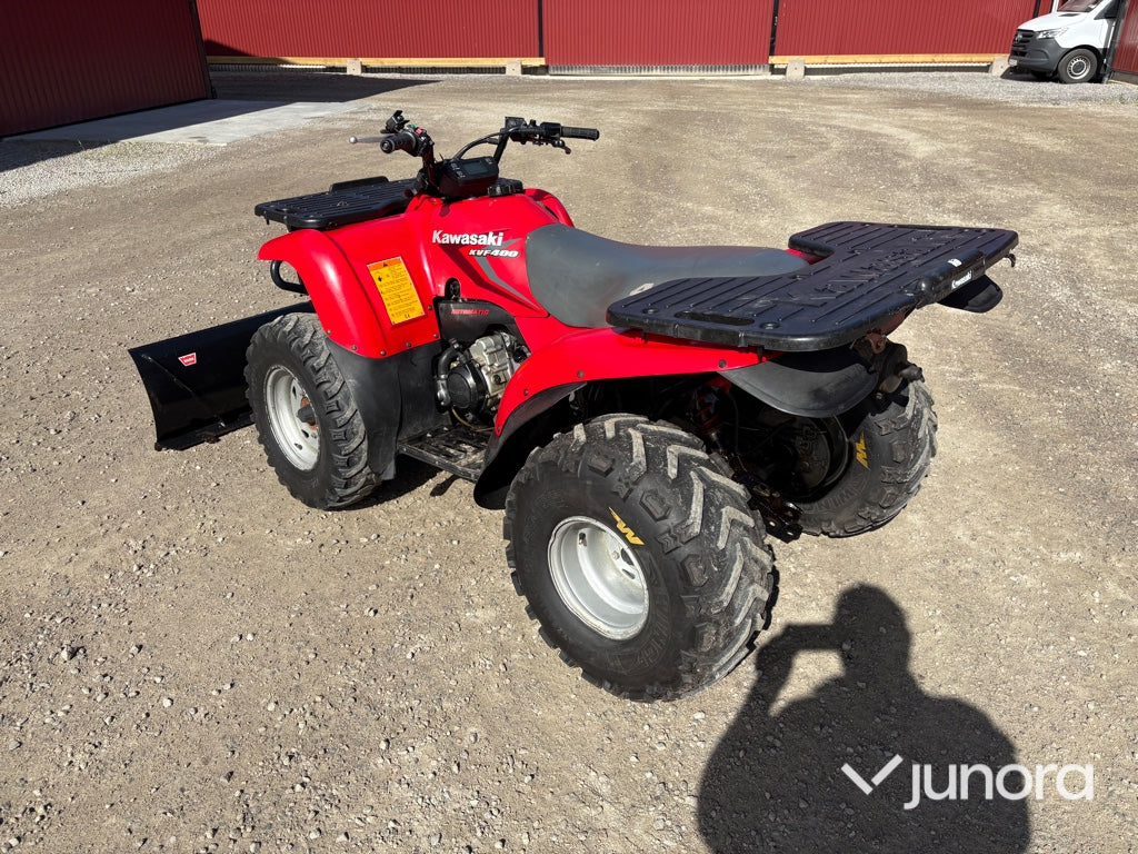 ATV - Kawasaki KVF 400 Med Plog