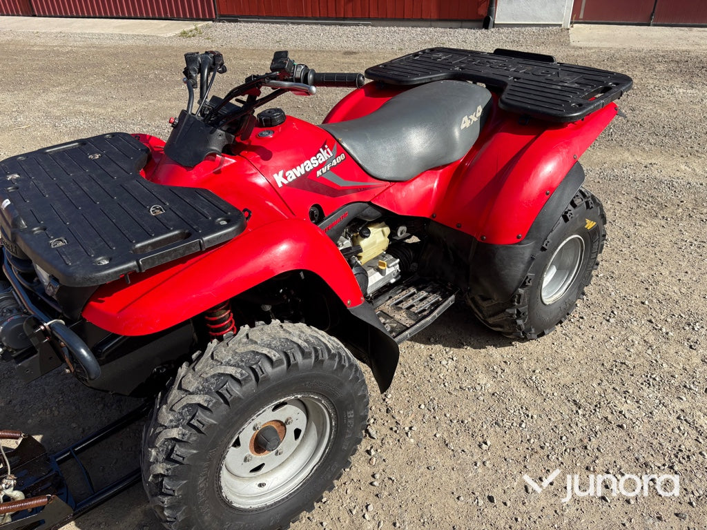 ATV - Kawasaki KVF 400 Med Plog
