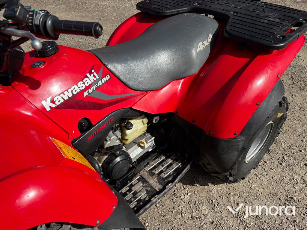ATV - Kawasaki KVF 400 Med Plog