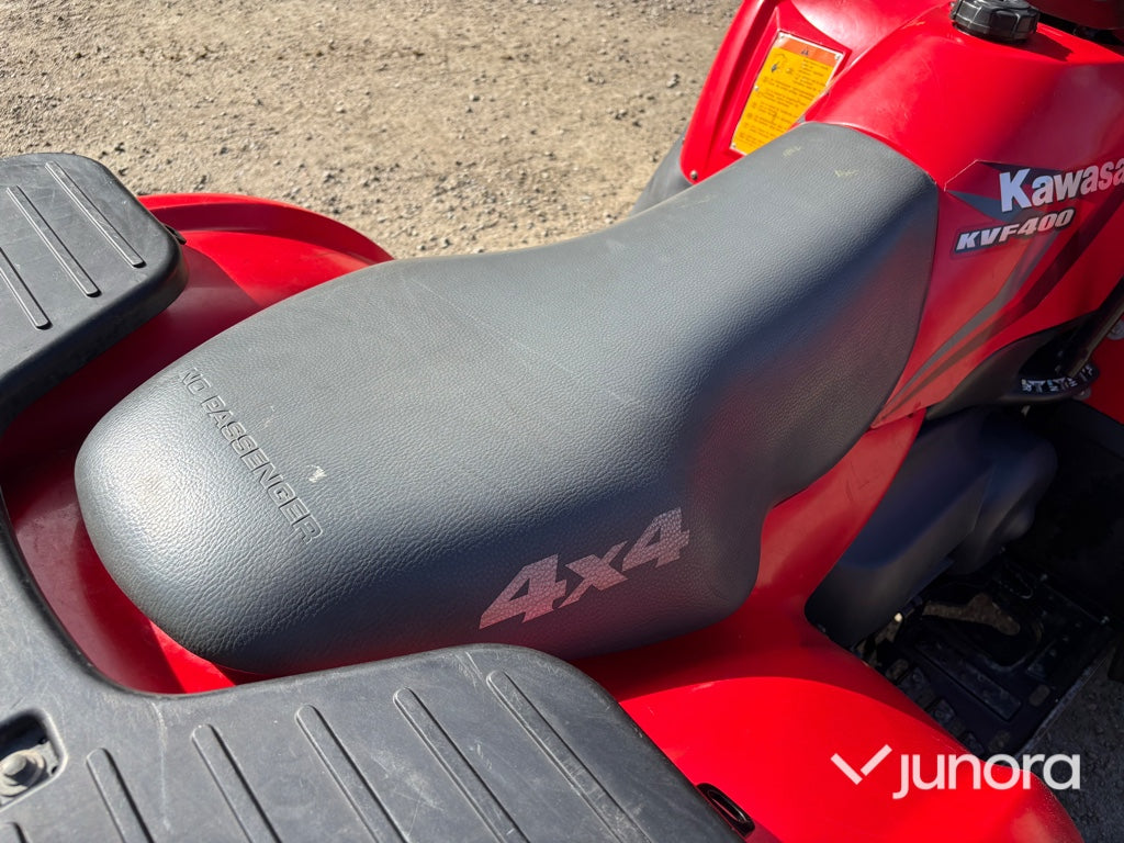 ATV - Kawasaki KVF 400 Med Plog