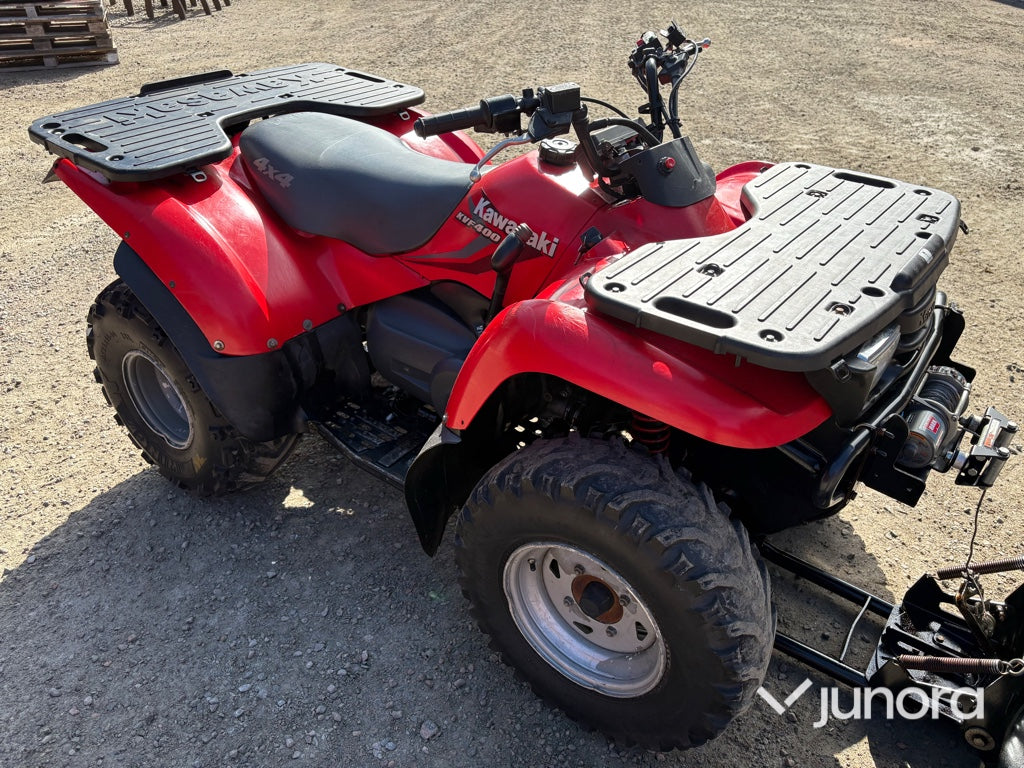 ATV - Kawasaki KVF 400 Med Plog