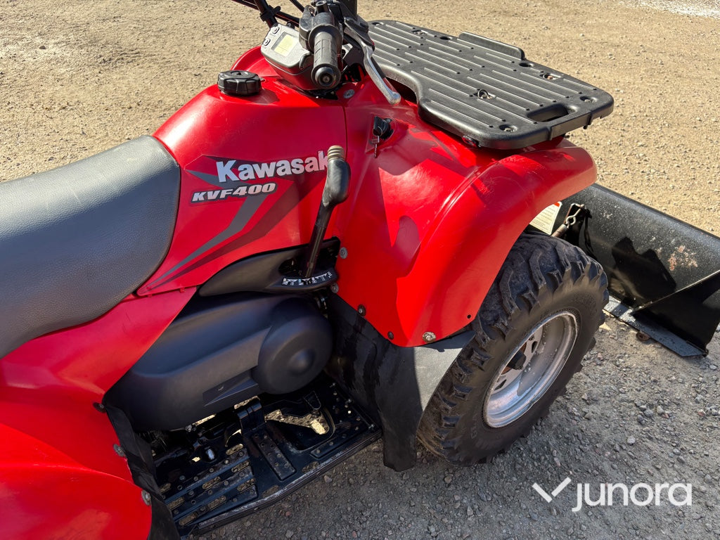 ATV - Kawasaki KVF 400 Med Plog