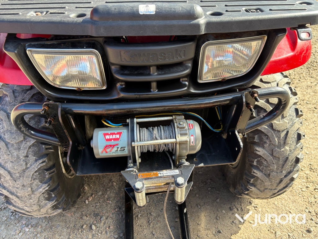 ATV - Kawasaki KVF 400 Med Plog
