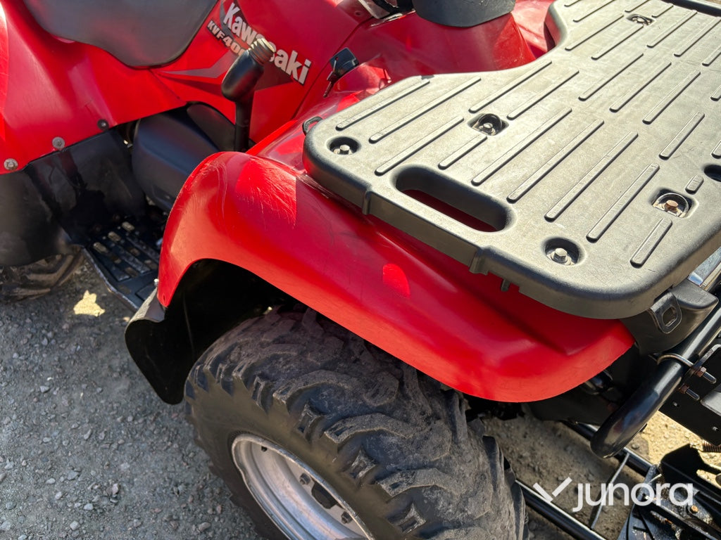 ATV - Kawasaki KVF 400 Med Plog