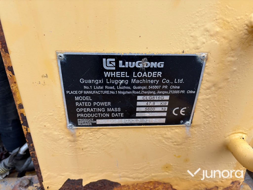 Hjullastare-LiuGong 816G