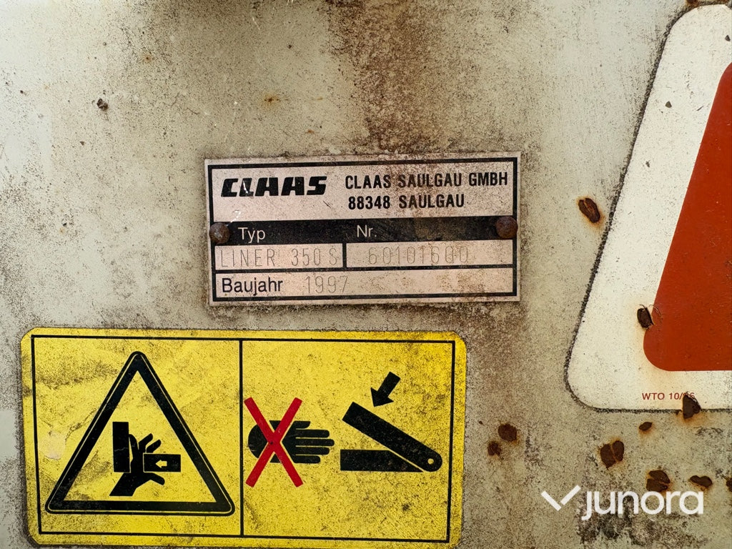 Strängläggare- Claas Liner 350 S