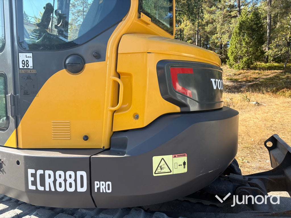Grävmaskin Volvo ECR88D Pro