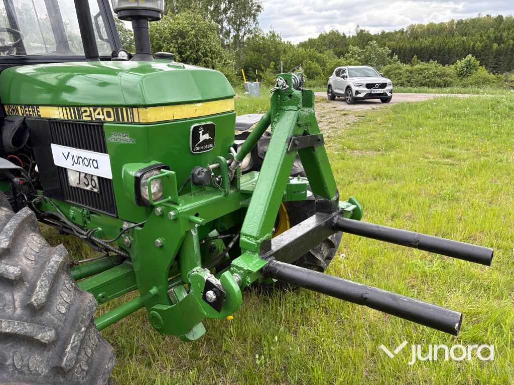 Traktor, Frontlyft, Kärra - John Deere, 2140 Hilomfwd