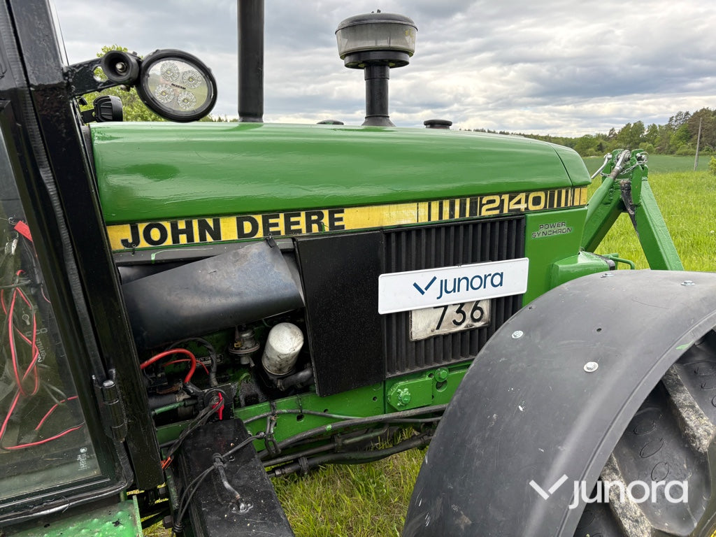 Traktor, Frontlyft, Kärra - John Deere, 2140 Hilomfwd