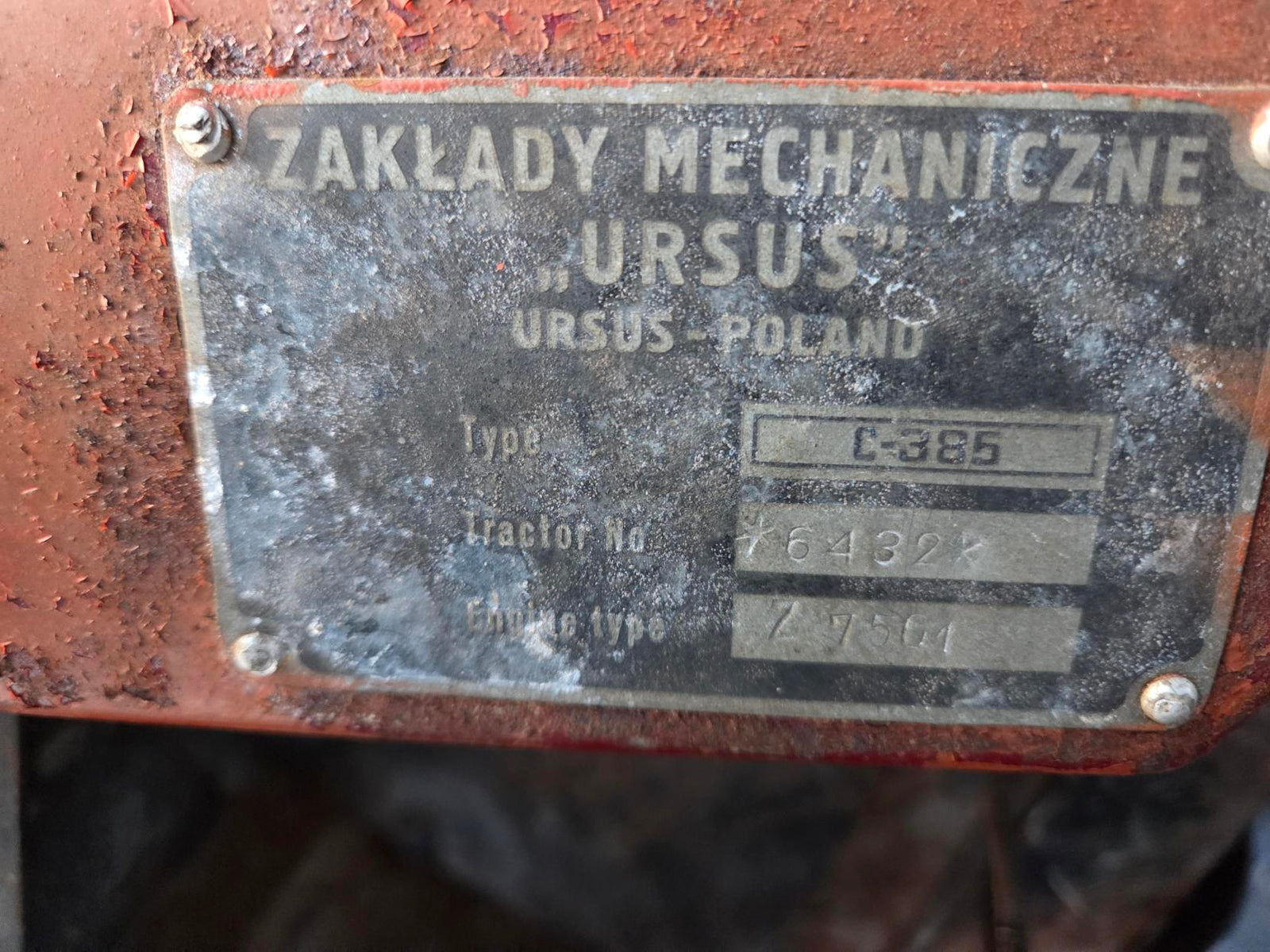 Traktor - Ursus, C-385