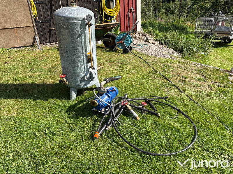 Komplett hydrofon med pump