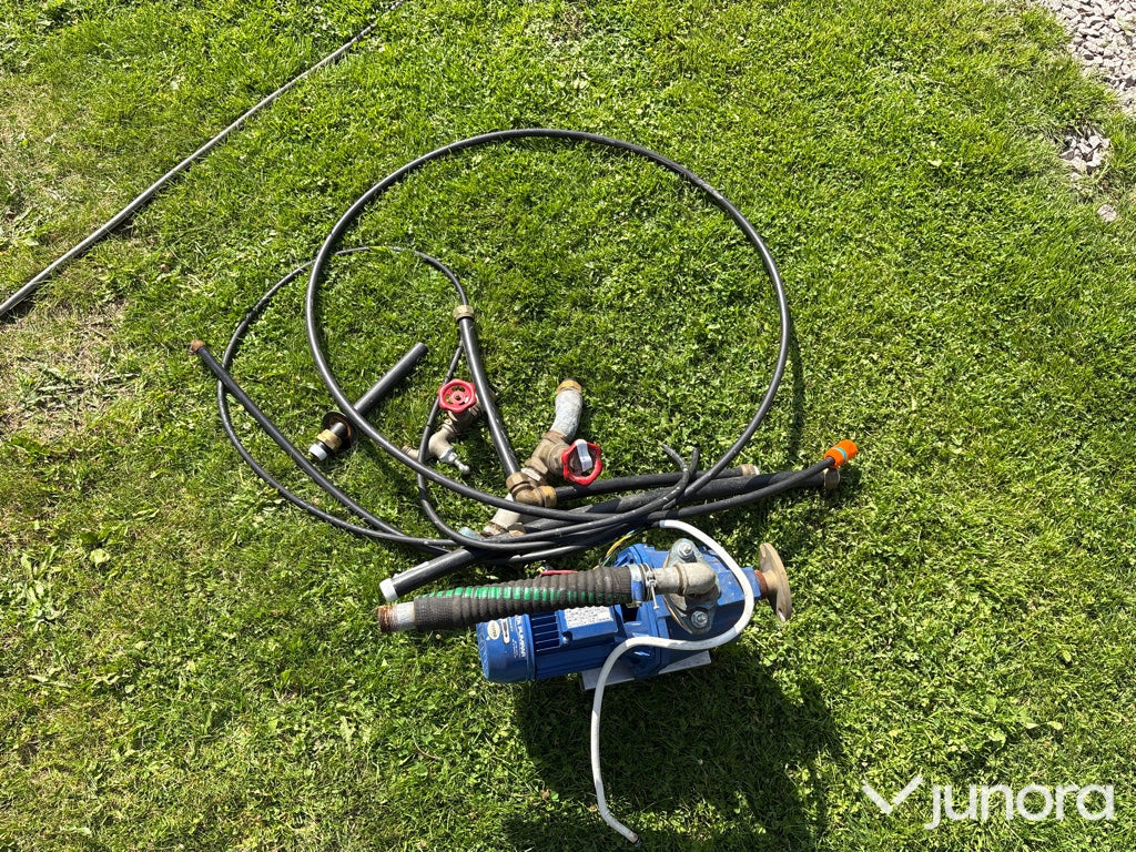 Komplett hydrofon med pump