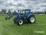 New Holland T5. 95 med vreten lastare