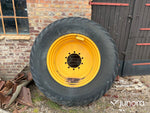 Slanglöst twinhjul 404 mönster