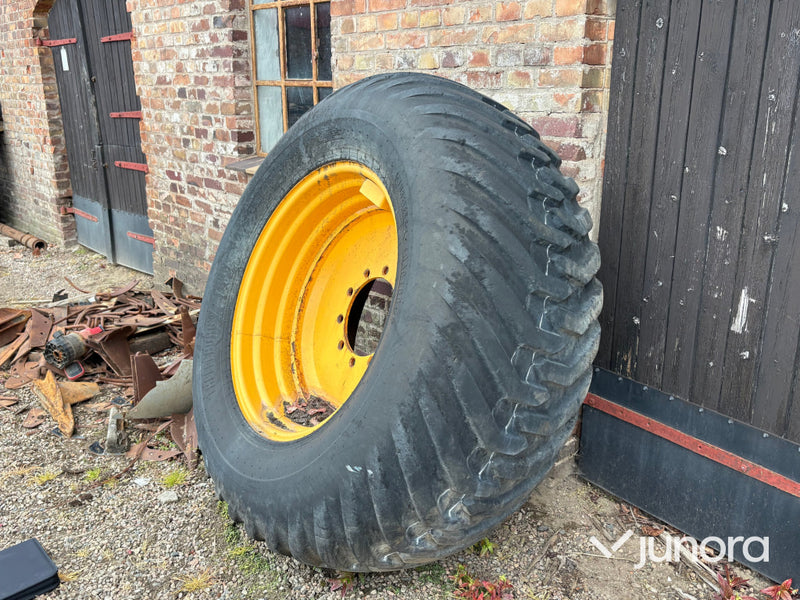 Slanglöst twinhjul 404 mönster